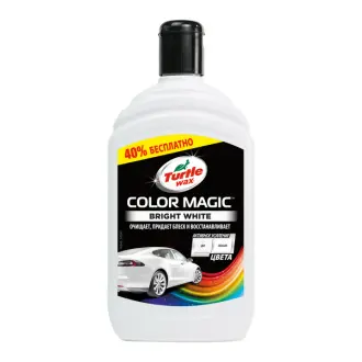 TURTLE WAX 0,5л збагачений кольором поліроль білий Color Magic EXTRA FILL TURTLE WAX TURTLE-WAX 53241