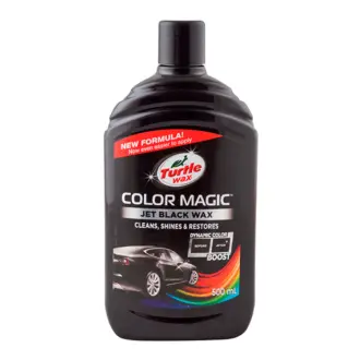 Кольоровий поліроль для кузова Turtle Wax Color Magic Jet Black Wax чорний 500 мл TURTLE-WAX 52708