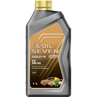 Моторна олива Seven Gold #9 C3 5W-30 синтетична 1 л S-OIL SNG5301