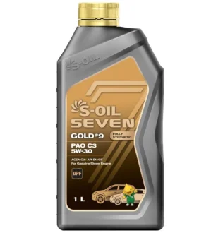 Моторна олива Seven Gold #9 PAO C3 5W-30 синтетична 1 л S-OIL SGPAO5301