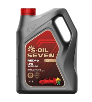 SEVEN RED #9 LPG 10W30 4л S-OIL SNLPG10304