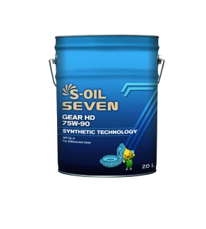 SEVEN GEAR HD 75W90 20л S-OIL SGHD759020