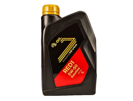 Моторное масло Seven Red1 5W-50 синтетическое 1 л S-OIL SR5501