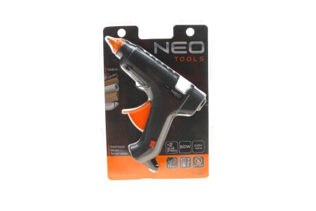 Пістолет термоклейовий (230V/60W діаметр клейового стержня 11mm) NEO TOOLS 17-090