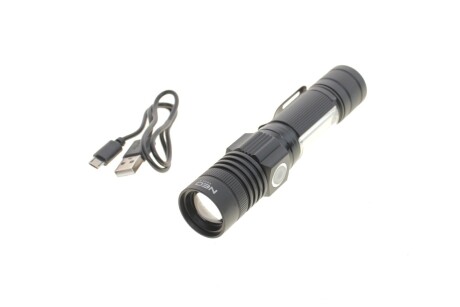 Ліхтарик акумуляторний 800Lm 2IN1 CREE T6 LED+COB/10W (USB) NEO TOOLS 99-033