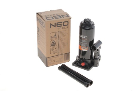 Домкрат пляшковий гідравлічний 8t h=230-456 mm NEO TOOLS 10-453