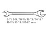 Набір ключів ріжкових 6x7-20x22 mm 8 од. NEO TOOLS 09-851 (фото 5)