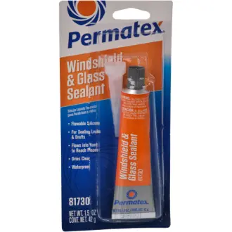 Герметик Flowable Silicone Windshield & Glass Sealer прозрачный 42 г PERMATEX 81730