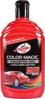 Цветной полироль для кузова Turtle Wax Color Magic Radiant Red Wax красный 500 мл TURTLE-WAX 52711