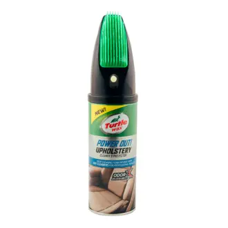 Пенный очиститель текстиля с нейтрализатором запахов Turtle Wax Upholstery с щеткой 400мл TURTLE-WAX 52893
