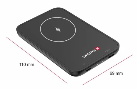 Зовнішній акумулятор POWER BANK MagSafe 5000 mAh, 20W SWISSTEN DO SWS22013970