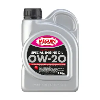 Моторное масло Special Engine Oil 0W-20 синтетическое 1 л MEGUIN 7078 (фото 1)