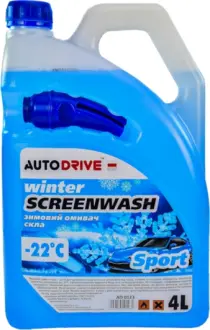 Омыватель стекла Sport зимний -22 °С свежесть 4 л AUTO DRIVE AD0123