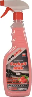 Полироль для салона Professional Cockpit Milk клубника 500 мл AUTO DRIVE AD0070