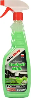 Полироль для салона Professional Cockpit Milk яблоко 500 мл AUTO DRIVE AD0069