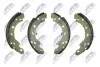 ALPHA BRAKES БАРАБАННЫЕ ТОРМОЗНЫЕ КОЛОДК NTY HST-ME-009 (фото 3)