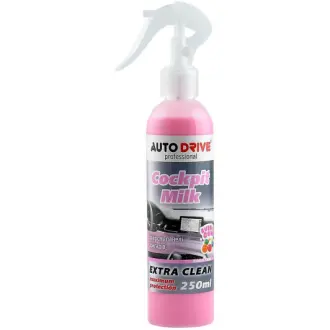Полироль для салона Professional Cockpit Milk bubble gum 250 мл AUTO DRIVE AD0024