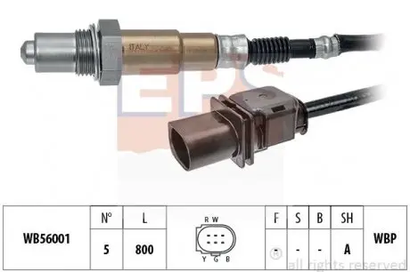 SUZUKI Лямюда-зонд SX4 2.0 09-, VW PASSAT B8 2.0 14- EPS 1.998.429
