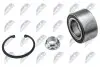 ПІДШИПНИК СТУПИЦІ | BMW 3 E9# 320D, 320I, 323I, 325I, 328I 05-, 1 E8# -11, Z4 09- NTY KLT-BM-013 (фото 1)