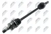 ПІВВІСЬ | SAAB 9-3 08-, 9-3X 09-, CADILLAC BLS AWD 06- /ЗАД,ЛІВ/ NTY NPW-PL-113 (фото 1)