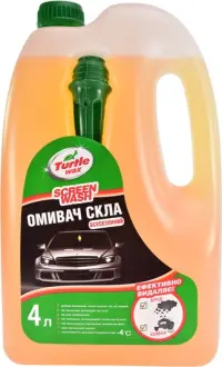 Омивач скла Turtle Wax всесезонний -4 °С 4 л TURTLE-WAX S4045
