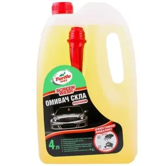 Всесезонний омивач автомобільного скла "Turtle Wax" -4ºC 4л TURTLE WAX (омивачі) TURTLE-WAX S4045