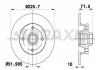 Диск гальмівний BRAXIS AD1014 (фото 1)