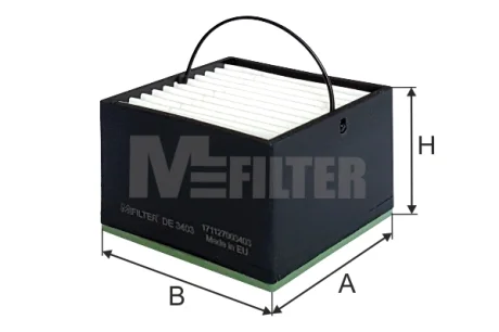 Паливний фільтр MFILTER DE 3403