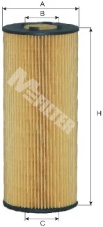 Фільтр оливи MFILTER TE 607