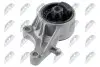 ПОДУШКА ДВИГУНА | OPEL ASTRA G 2.0DI,2.0DTI 98-05, ZAFIRA A 2.0DI,2.0DTI 99-05 /ПЕРЕД/ NTY ZPS-PL-036 (фото 1)
