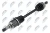 ПІВВІСЬ | FIAT PANDA 1.1,1.2 03- /ЛІВ/ NTY NPW-FT-073 (фото 1)