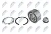 ПІДШИПНИК СТУПИЦІ ПЕР. | RENAULT MEGANE II 2.0DCI 05-, KANGOO 08- NTY KLP-RE-026 (фото 1)