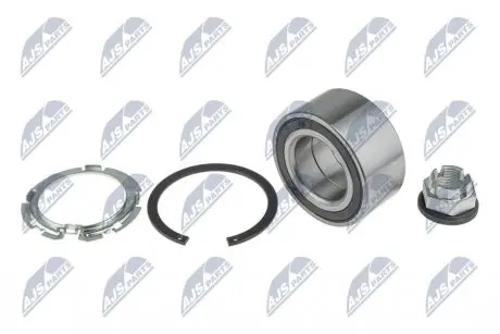 ПІДШИПНИК СТУПИЦІ ПЕР. | RENAULT MEGANE II 2.0DCI 05-, KANGOO 08- NTY KLP-RE-026