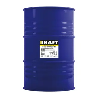 Моторное масло Euro HDX 10W-40, 200 л KRAFT 701521 (фото 1)