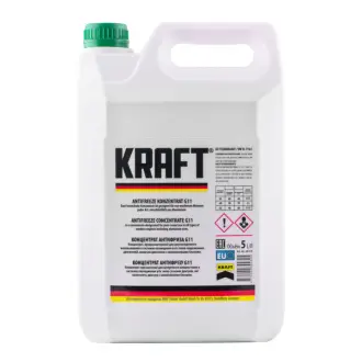 Концентрат антифризу G11 (5L) (зелений) KRAFT KF119