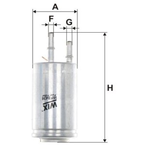 Фільтр паливний Volvo S60/S80/V70/XC60 1.6-3.2 06- FILTERS WIX WF8436