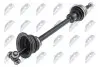 ПІВВІСЬ | RENAULT MEGANE I 1.4,1.6,1.9D/TD/DTI,2.0 95-02, MEGANE SCENIC 1.4,1.6,1.9D/TD/DTI,2.0 96-03 /ЛІВ/ NTY NPW-RE-023 (фото 1)