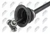ПІВВІСЬ | RENAULT MEGANE I 1.4,1.6,1.9D/TD/DTI,2.0 95-02, MEGANE SCENIC 1.4,1.6,1.9D/TD/DTI,2.0 96-03 /ЛІВ/ NTY NPW-RE-023 (фото 2)