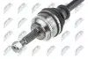 ПІВВІСЬ | RENAULT MEGANE I 1.4,1.6,1.9D/TD/DTI,2.0 95-02, MEGANE SCENIC 1.4,1.6,1.9D/TD/DTI,2.0 96-03 /ЛІВ/ NTY NPW-RE-023 (фото 3)