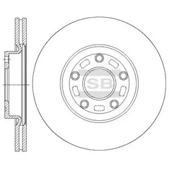 Диск гальмівний HI-Q SD4428