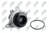 НАСОС РІДИНИ СИСТЕМИ ОХОЛОДЖЕННЯ | NISSAN QASHQAI 1.6DCI 11-, X-TRAIL 1.6DCI 13-, RENAULT MEGANE 1.6DCI 11-, TRAFIC 1.6DCI 14-, MERCEDES C-KLASA 1.6D 14-, VITO 1.6CDI 14-, OPEL VIVARO 1.6CDTI 14-, FIAT TALENTO 1.6D 16- NTY CPW-NS-089 (фото 1)