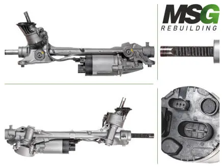 Рульова рейка з ЕПК VW Golf VIII 19-, Audi A3 20-, SEAT Leon 20- Rebuilding MSG VW433.NL00.R