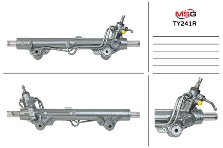 Рульова рейка з ГПК відновлена Toyota Tundra 06-13 Rebuilding MSG TY241R