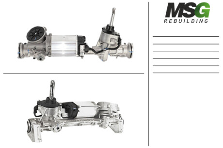 Рульова рейка з ЕПК Chrysler 200 UF 14-17 Rebuilding MSG CH401.NL00.R