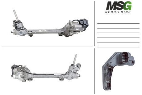 Рульова рейка з ЕПК Jaguar F-Pace 16- Rebuilding MSG JA401.NLA0.R