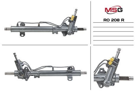 Рульова рейка з ГПК відновлена Rebuilding MSG RO208R