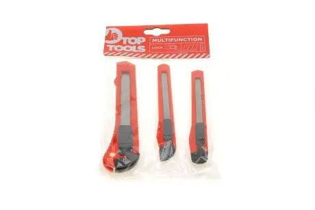 Ніж з відривним лезом (к-кт 3 шт.) TOP TOOLS TOPTUL 17B533