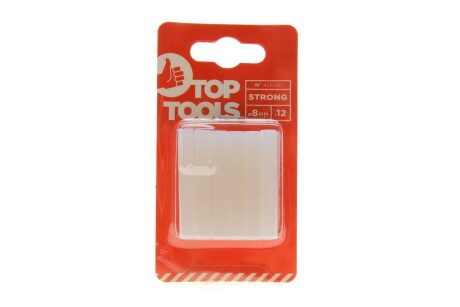 Стрижень клейовий Ø8x50 mm 12 од. TOP TOOLS TOPTUL 42E081