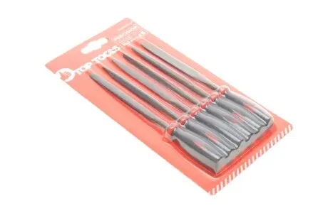 Набір надфілів 100 mm 6 од. TOP TOOLS TOPTUL 06A625