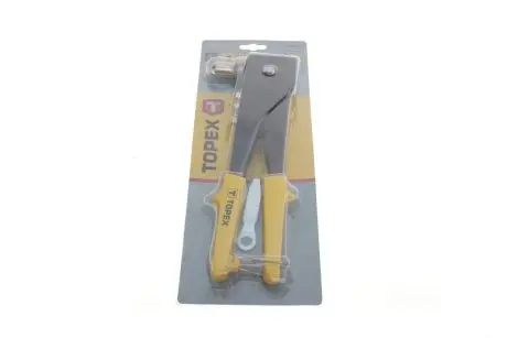 Заклепник для заклепок алюмінієвих (d=2.4/3.2/4.0/4.8mm) (2 позиції) TOPEX 43E712